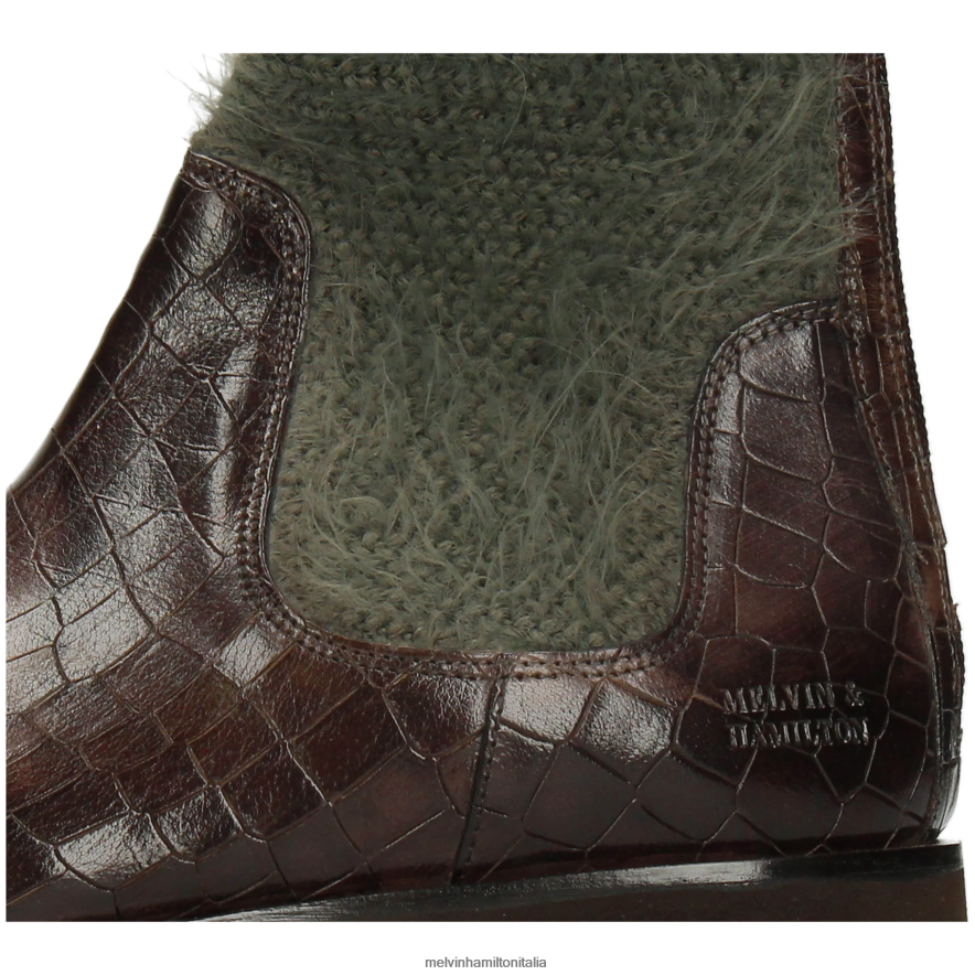 esso Melvin & Hamilton donne Susanna 69 cachi stivali L80P2P1235