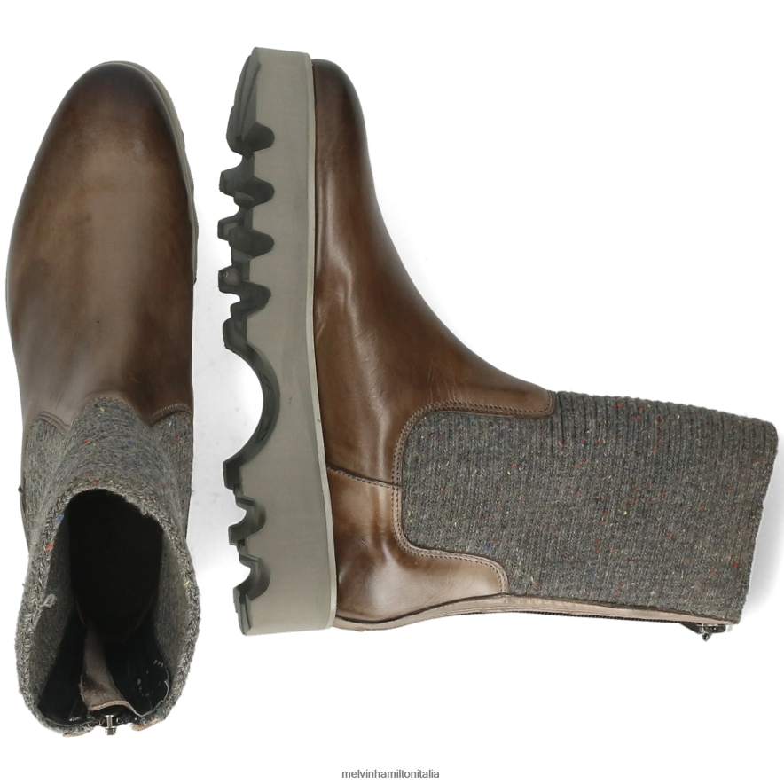 esso Melvin & Hamilton donne Susanna 69 grigio stivali L80P2P1231