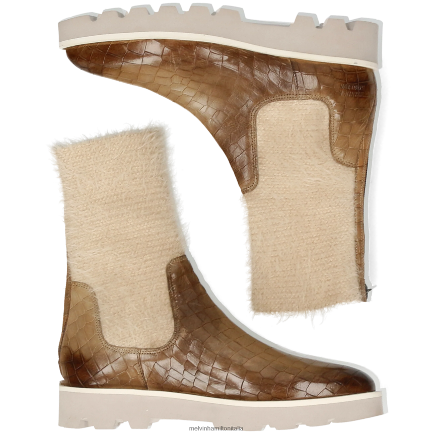 esso Melvin & Hamilton donne Susanna 69 marrone stivali DLT2BB1237