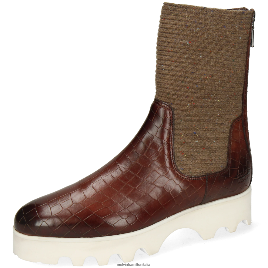 esso Melvin & Hamilton donne Susanna 69 marrone stivali L80P2P1251