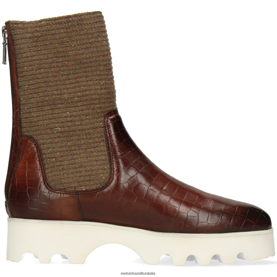 esso Melvin & Hamilton donne Susanna 69 marrone stivali L80P2P1251