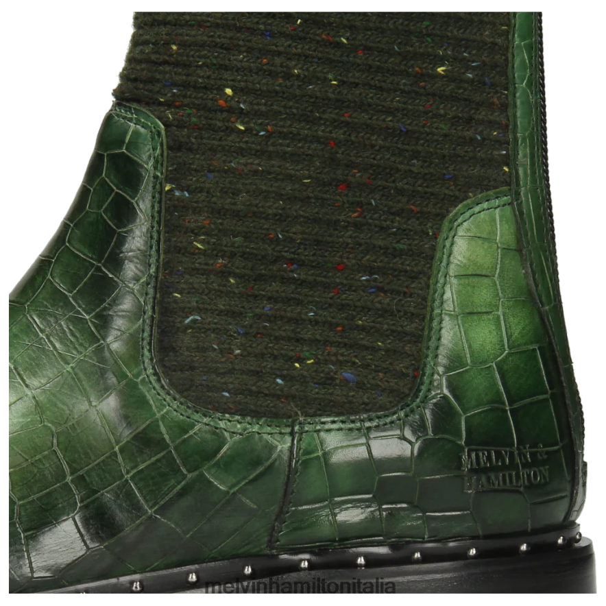 esso Melvin & Hamilton donne Susanna 69 verde stivali L80P2P1233