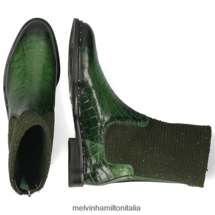 esso Melvin & Hamilton donne Susanna 69 verde stivali L80P2P1233