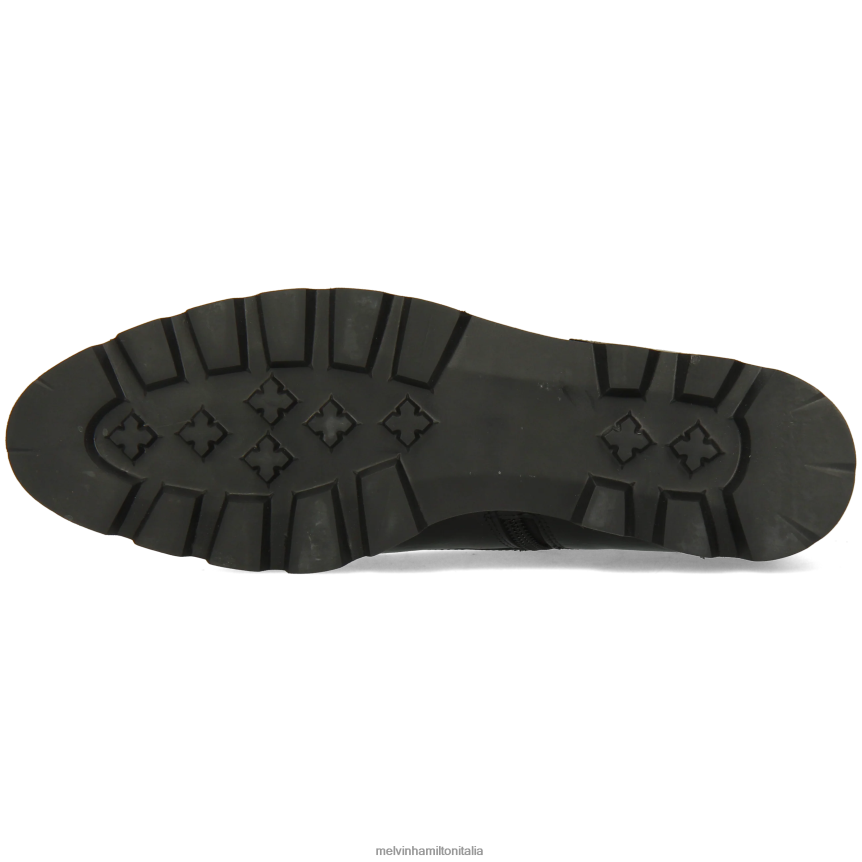 esso Melvin & Hamilton donne Susanna 90 nero stivali DLT2BB1229