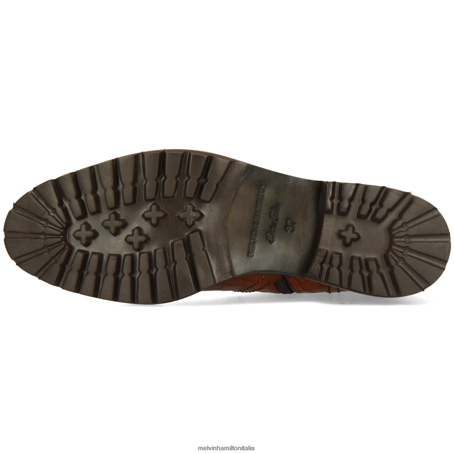esso Melvin & Hamilton donne elena 4 marrone stivali L80P2P1219