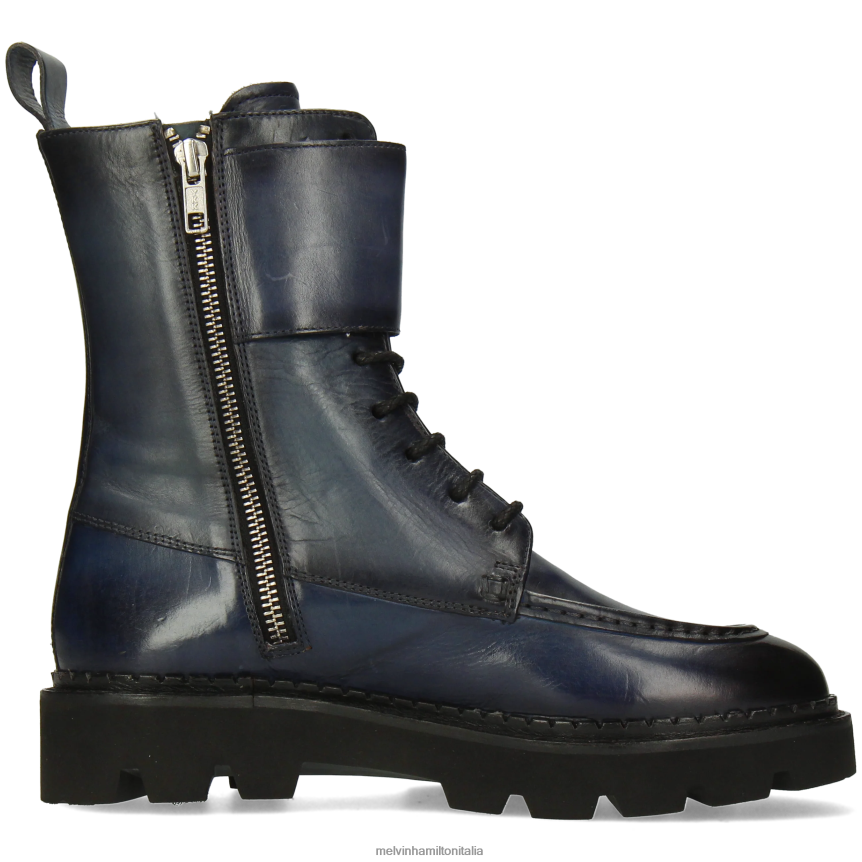 esso Melvin & Hamilton donne giada 37 blu stivali DLT2BB1147