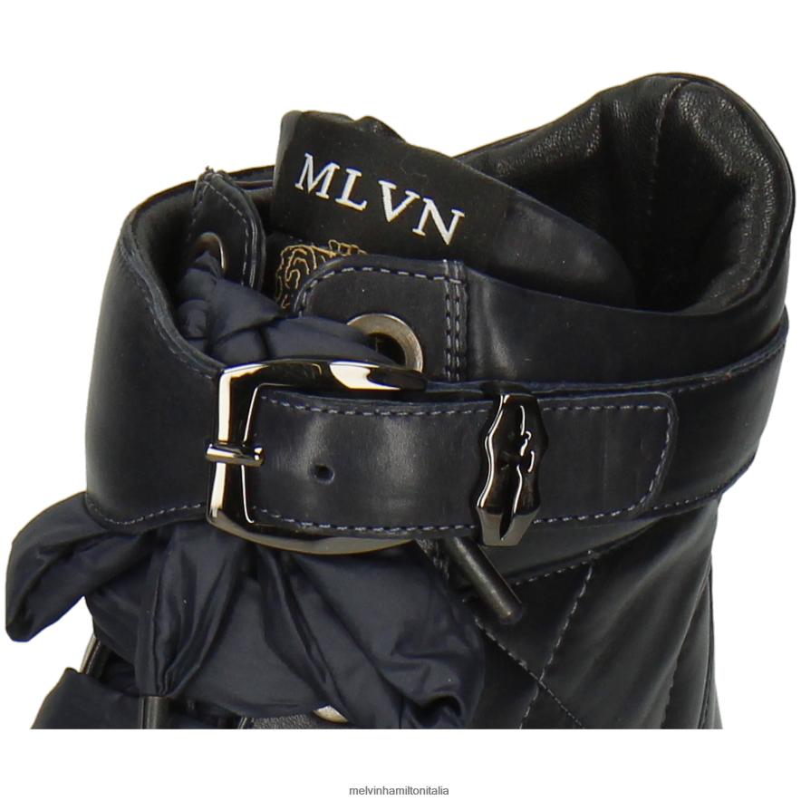 esso Melvin & Hamilton donne leonie 11 blu stivali L80P2P1253