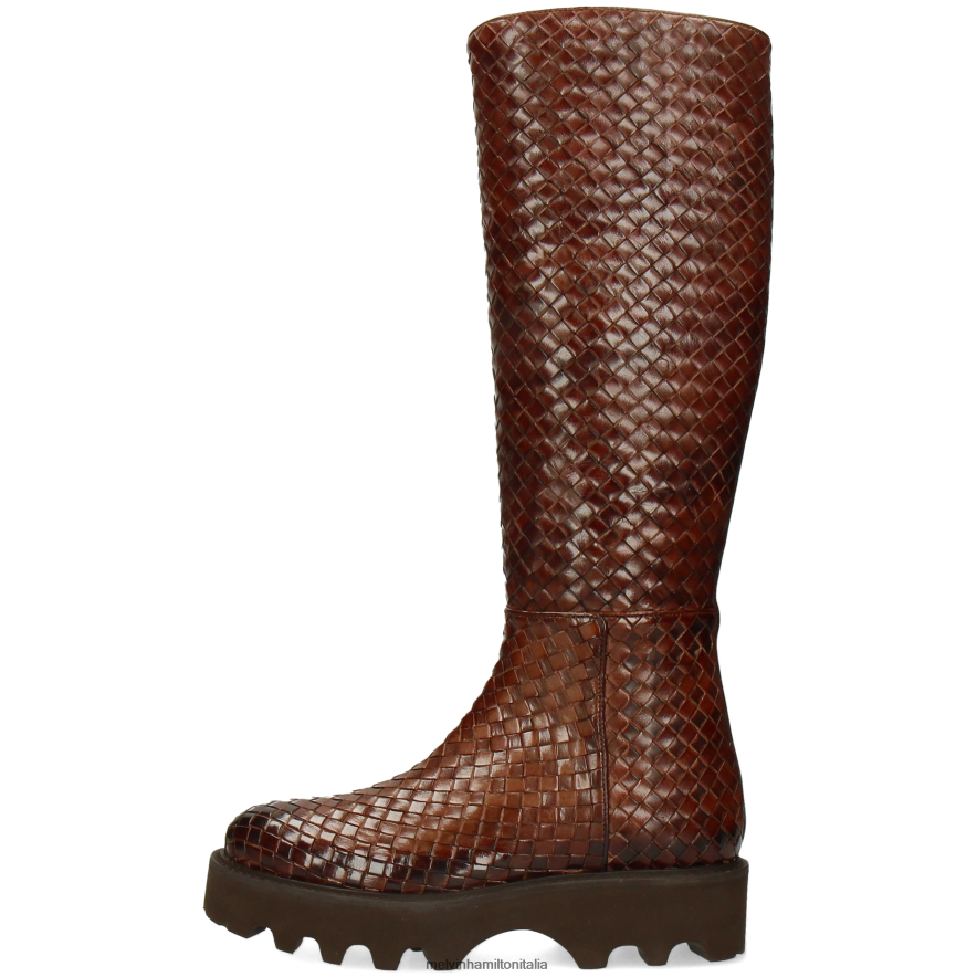 esso Melvin & Hamilton donne leonie 21 marrone stivali L80P2P1145