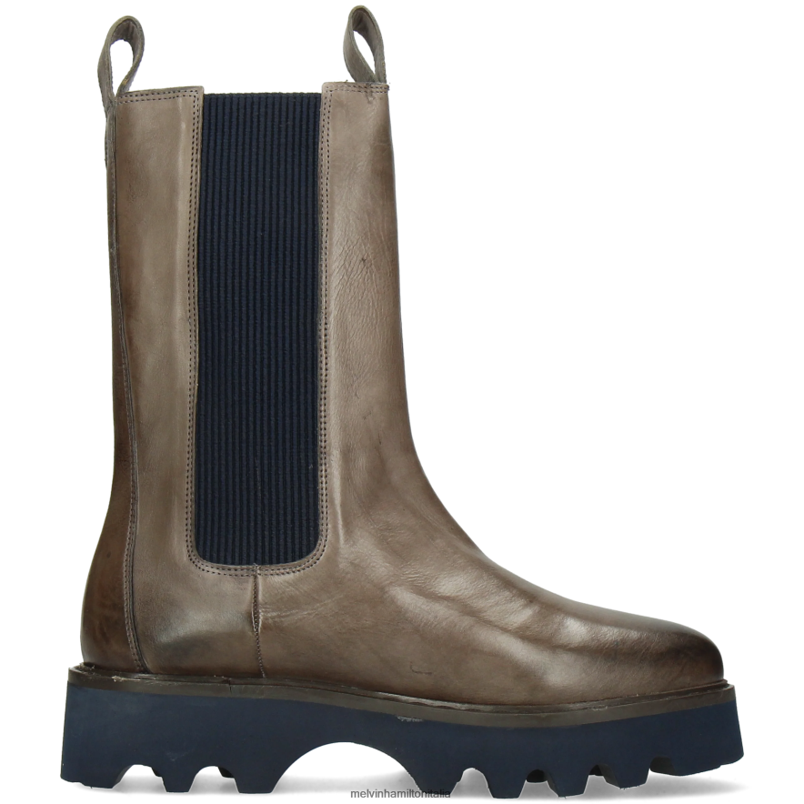 esso Melvin & Hamilton donne megan 14 grigio stivali L80P2P1234