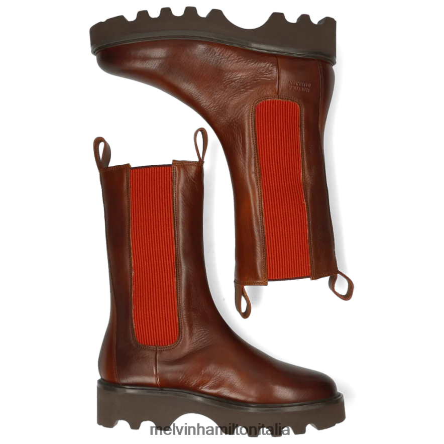 esso Melvin & Hamilton donne megan 14 marrone stivali L80P2P1195