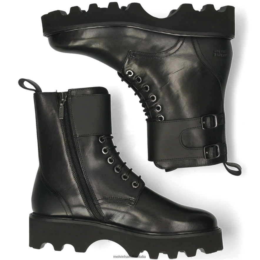 esso Melvin & Hamilton donne megan 27 nero stivali L80P2P1166