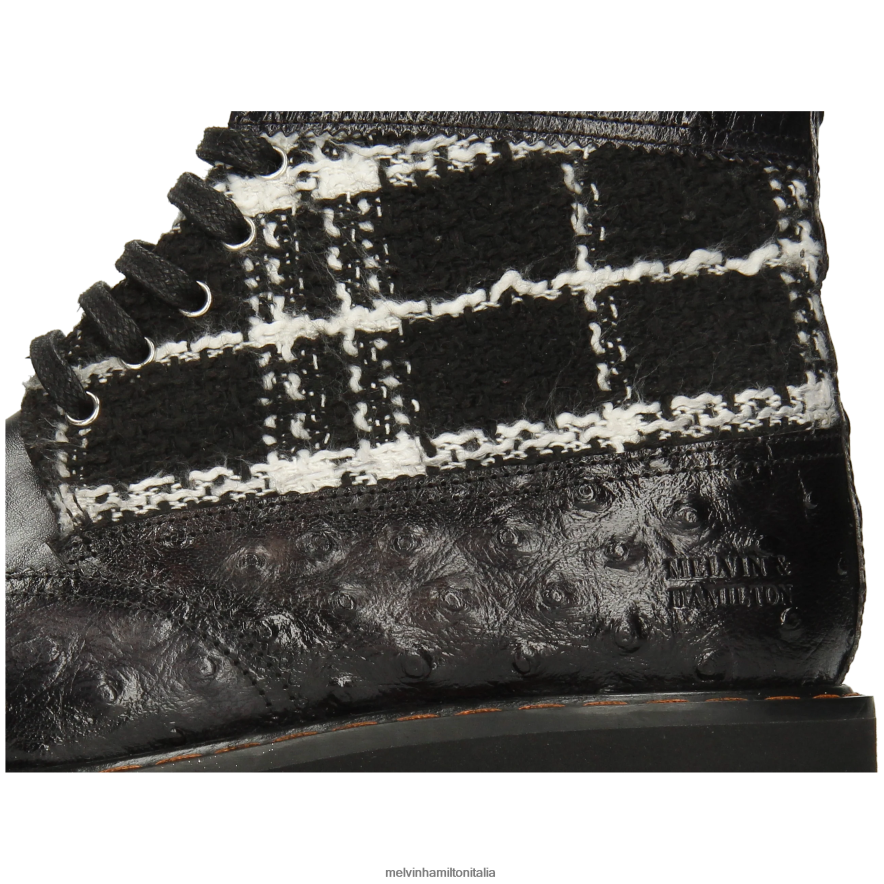 esso Melvin & Hamilton donne megan 38 nero stivali L80P2P1187