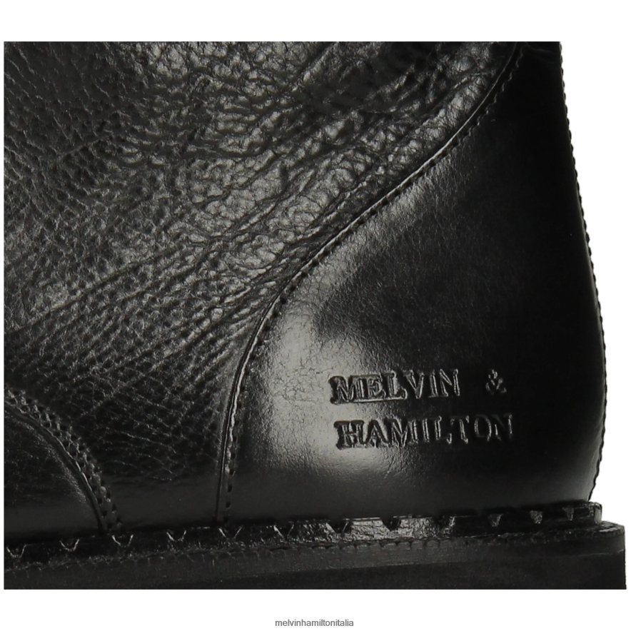 esso Melvin & Hamilton donne sibilla 12 nero stivali L80P2P1153