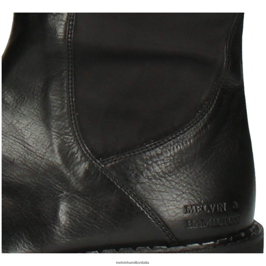 esso Melvin & Hamilton donne sibilla 14 nero stivali L80P2P1212
