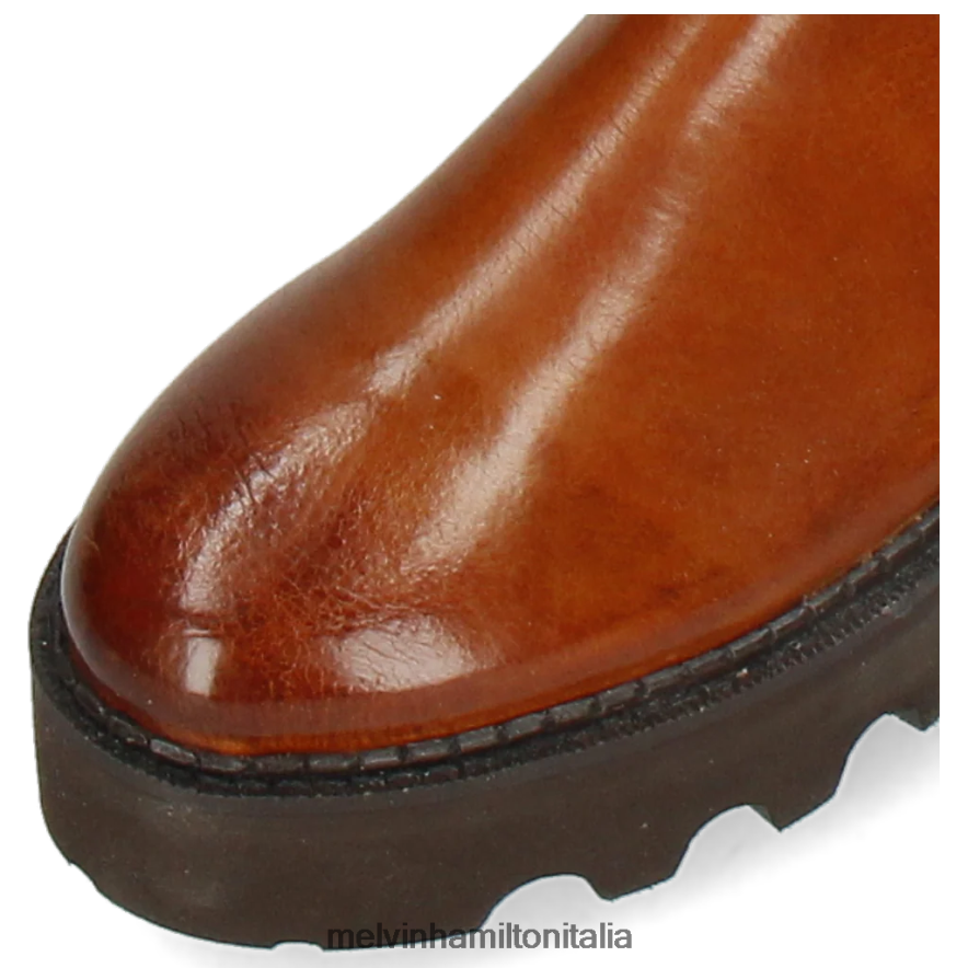 esso Melvin & Hamilton donne sibilla 20 Marrone chiaro stivali L80P2P1155