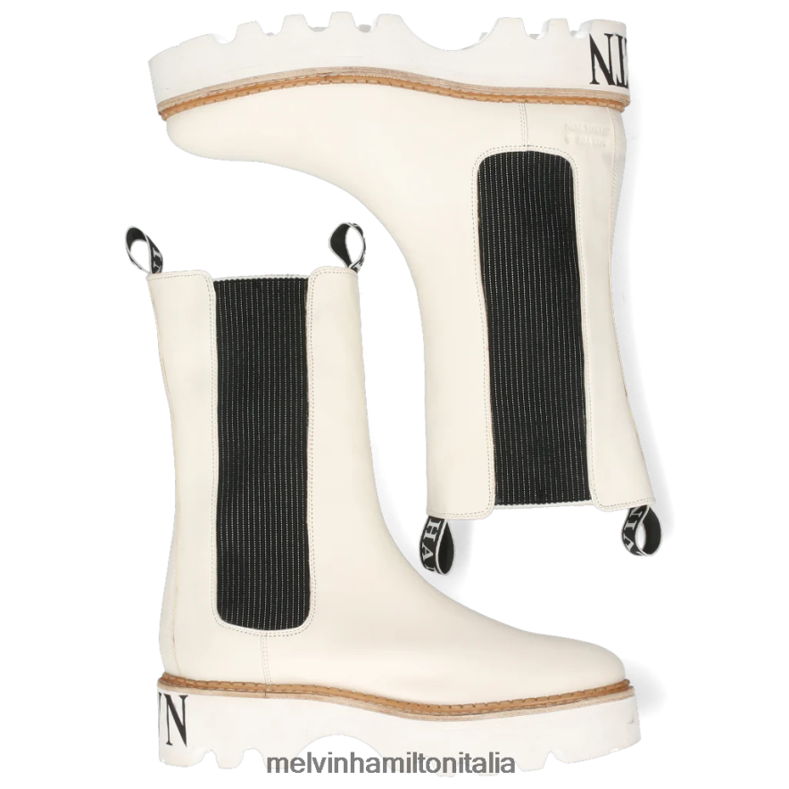 esso Melvin & Hamilton donne sibilla 5 bianco stivali L80P2P1238