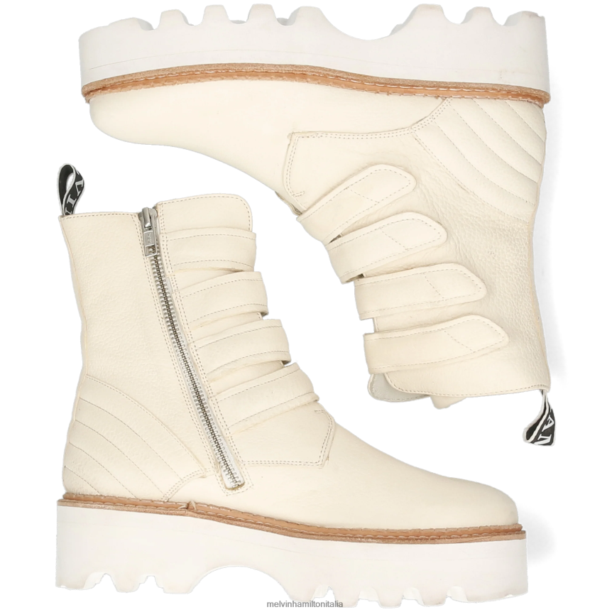 esso Melvin & Hamilton donne sibilla 7 bianco stivali DLT2BB1247