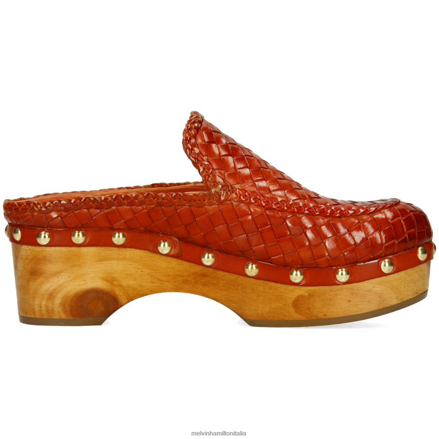 esso Melvin & Hamilton donne flora 13 rosso zoccoli DLT2BB1991