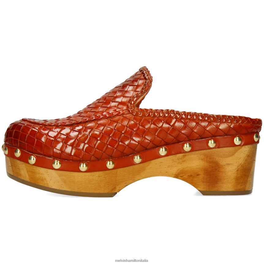 esso Melvin & Hamilton donne flora 13 rosso zoccoli DLT2BB1991