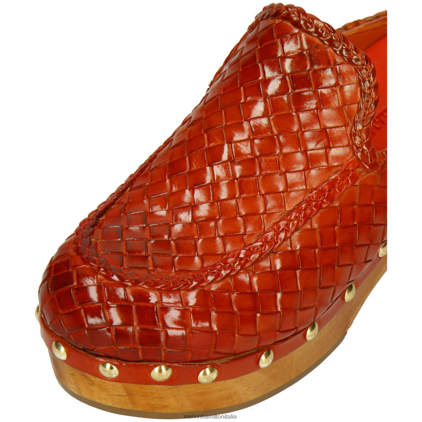 esso Melvin & Hamilton donne flora 13 rosso zoccoli DLT2BB1991