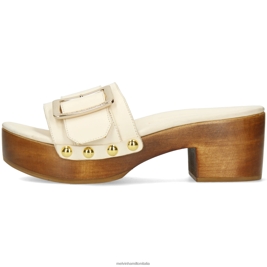 esso Melvin & Hamilton donne layla 1 beige zoccoli DLT2BB1988