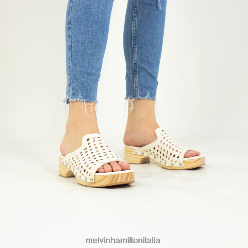 esso Melvin & Hamilton donne maria1 bianco zoccoli DLT2BB1983