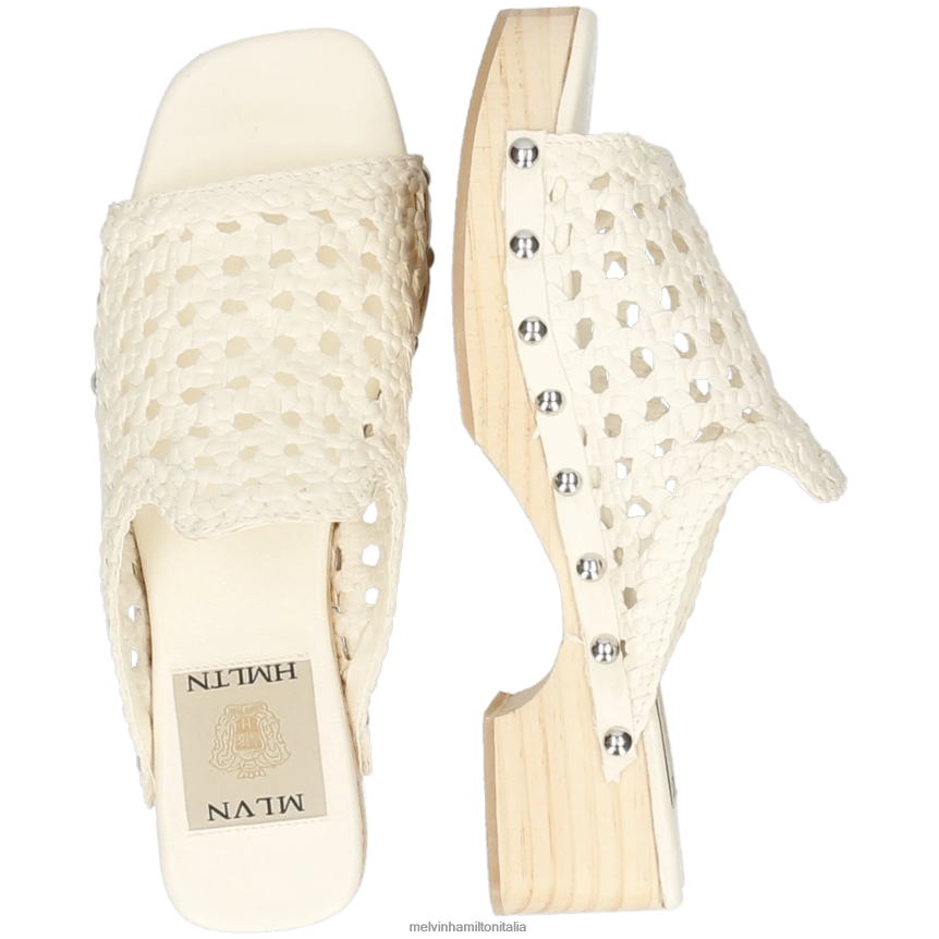 esso Melvin & Hamilton donne maria1 bianco zoccoli DLT2BB1983