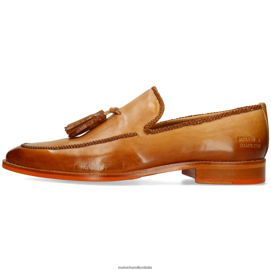 esso Melvin & Hamilton uomini Leonardo 33 beige mocassini L80P2P232