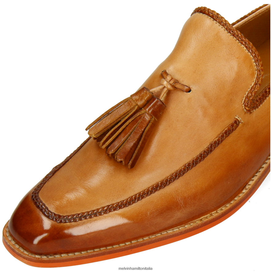 esso Melvin & Hamilton uomini Leonardo 33 beige mocassini L80P2P232