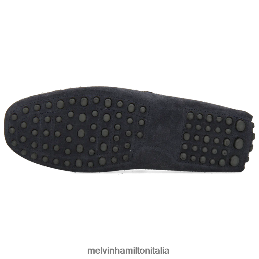 esso Melvin & Hamilton uomini Nelson 3 blu mocassini L80P2P300