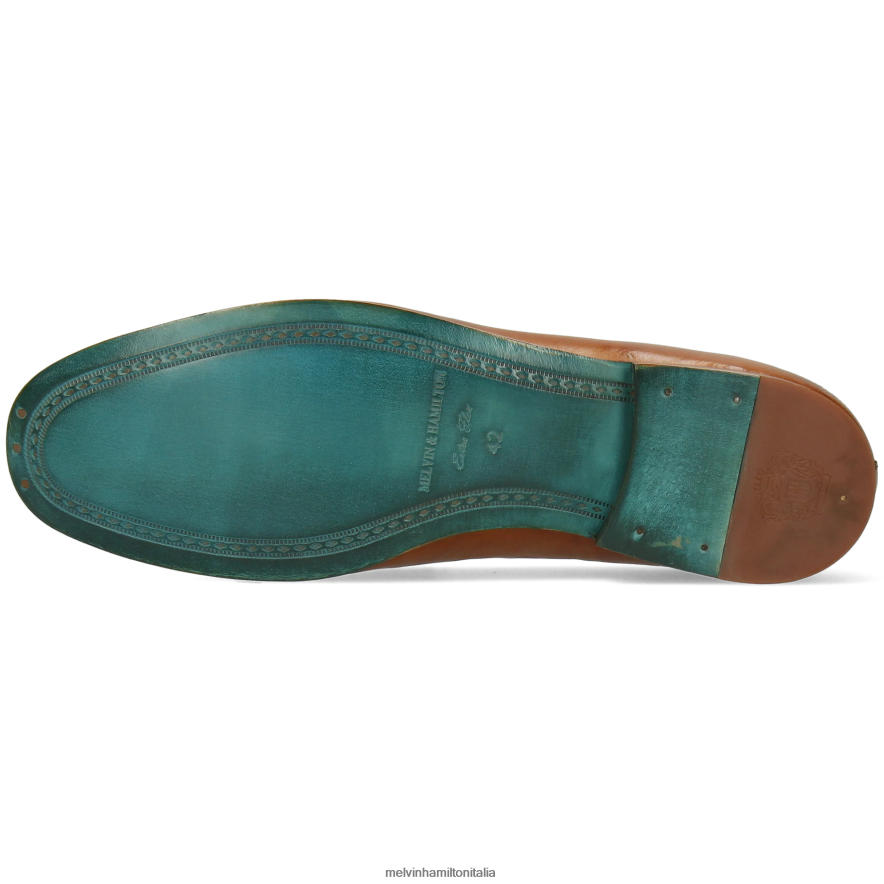 esso Melvin & Hamilton uomini clivi 1 marrone mocassini L80P2P278