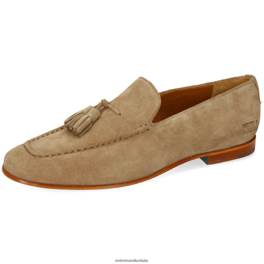 esso Melvin & Hamilton uomini clivi 20 beige mocassini L80P2P229