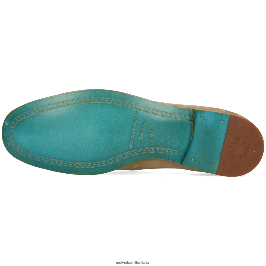 esso Melvin & Hamilton uomini clivi 20 beige mocassini L80P2P229