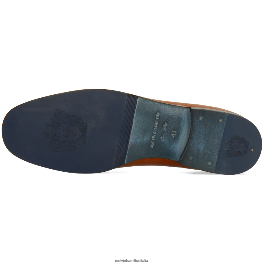 esso Melvin & Hamilton uomini clivi 20 marrone mocassini L80P2P233