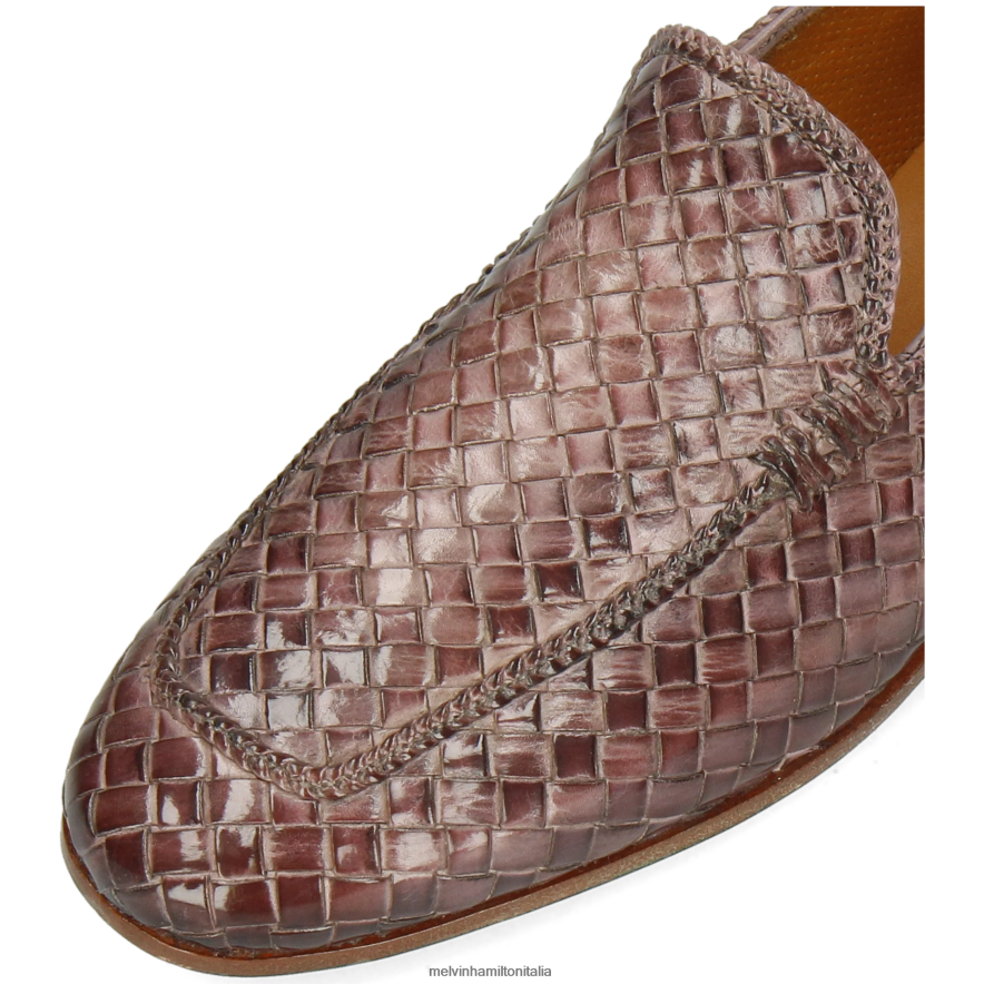 esso Melvin & Hamilton uomini clivi 22 grigio mocassini L80P2P290