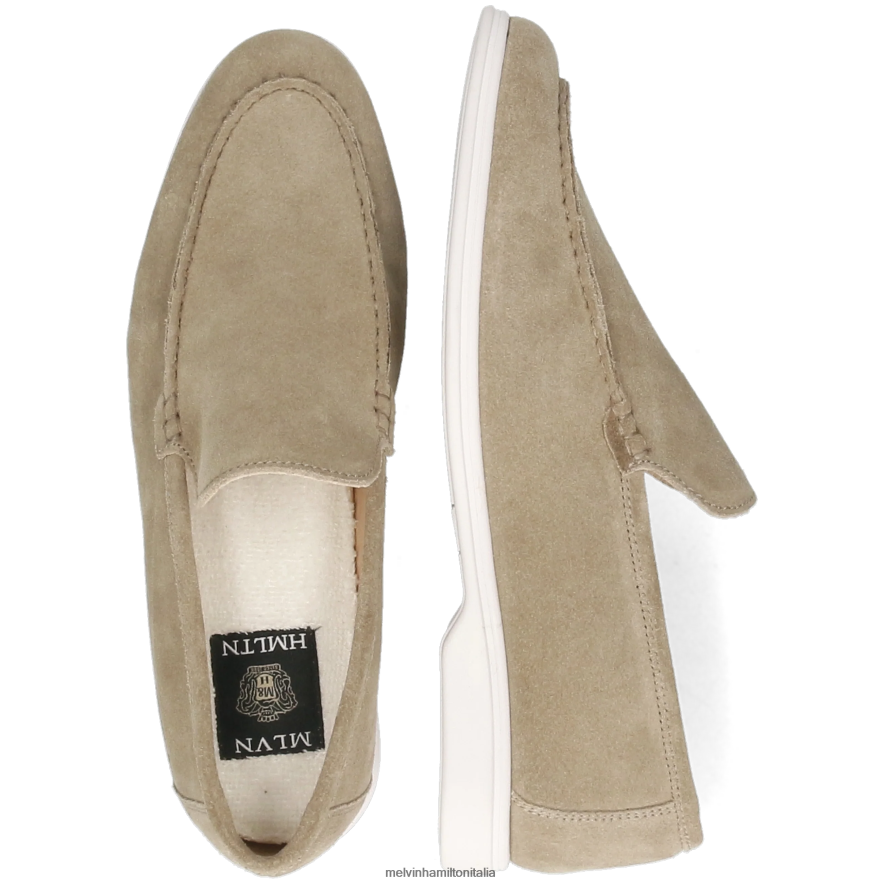 esso Melvin & Hamilton uomini conte 1 beige mocassini L80P2P312