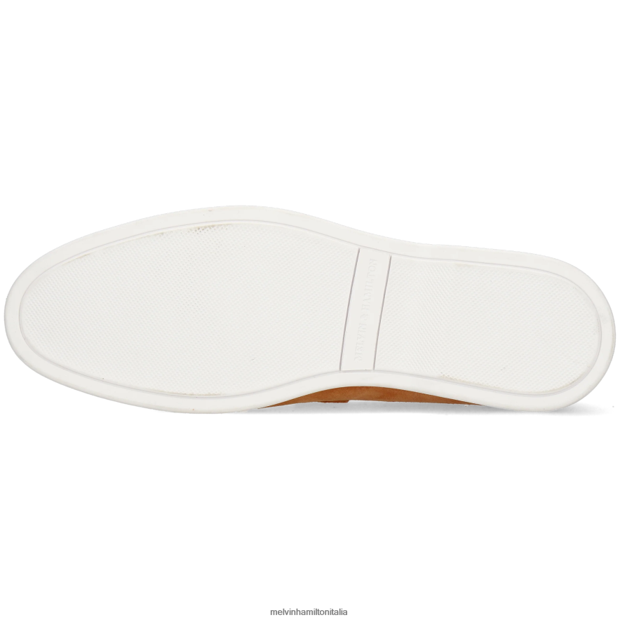 esso Melvin & Hamilton uomini conte 3 arancia mocassini L80P2P317