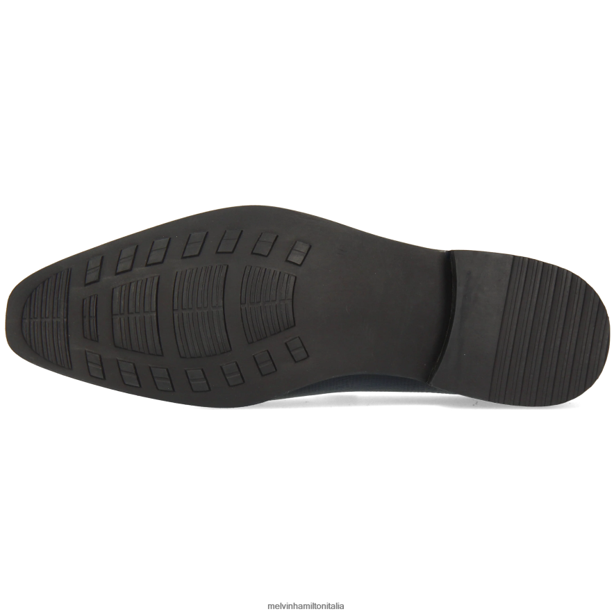 esso Melvin & Hamilton uomini leonardo28 blu mocassini L80P2P274