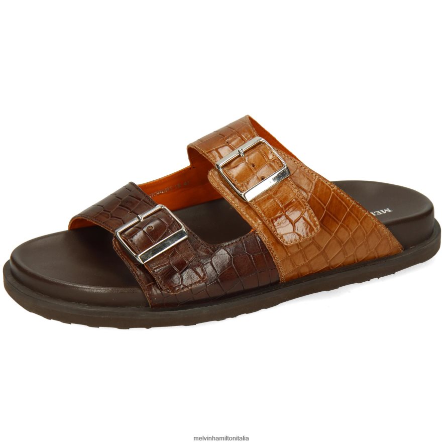 esso Melvin & Hamilton uomini Roberto 18 marrone muli L80P2P715