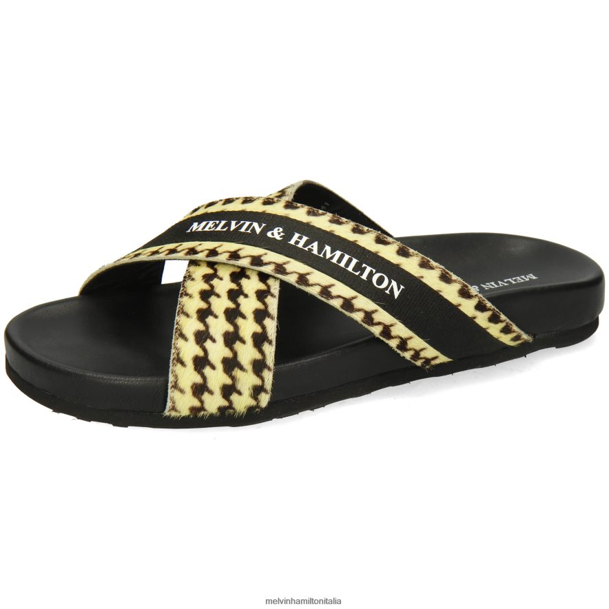 esso Melvin & Hamilton uomini Roberto 34 nero muli L80P2P716