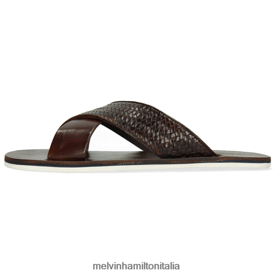 esso Melvin & Hamilton uomini Sam 23 marrone muli L80P2P735