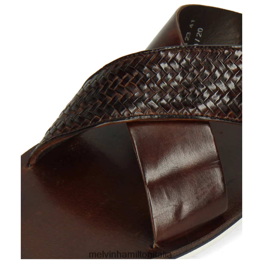 esso Melvin & Hamilton uomini Sam 23 marrone muli L80P2P735