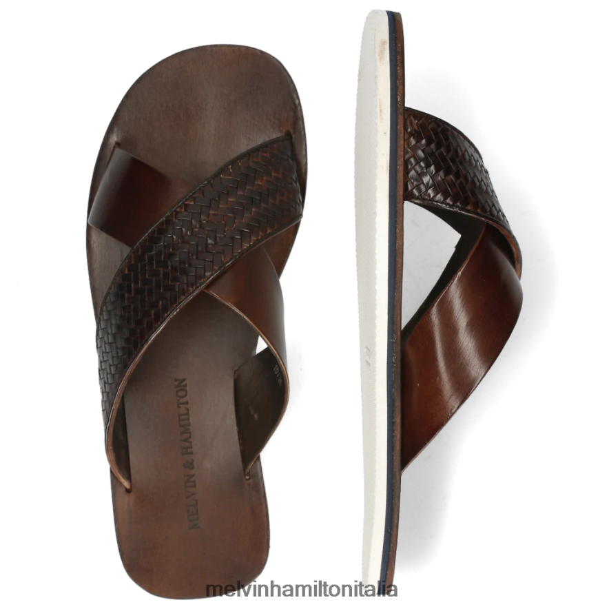 esso Melvin & Hamilton uomini Sam 23 marrone muli L80P2P735
