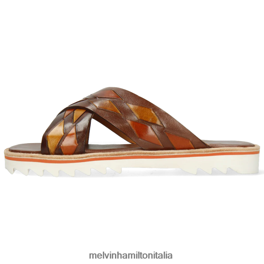 esso Melvin & Hamilton uomini Sam 37 marrone muli L80P2P733