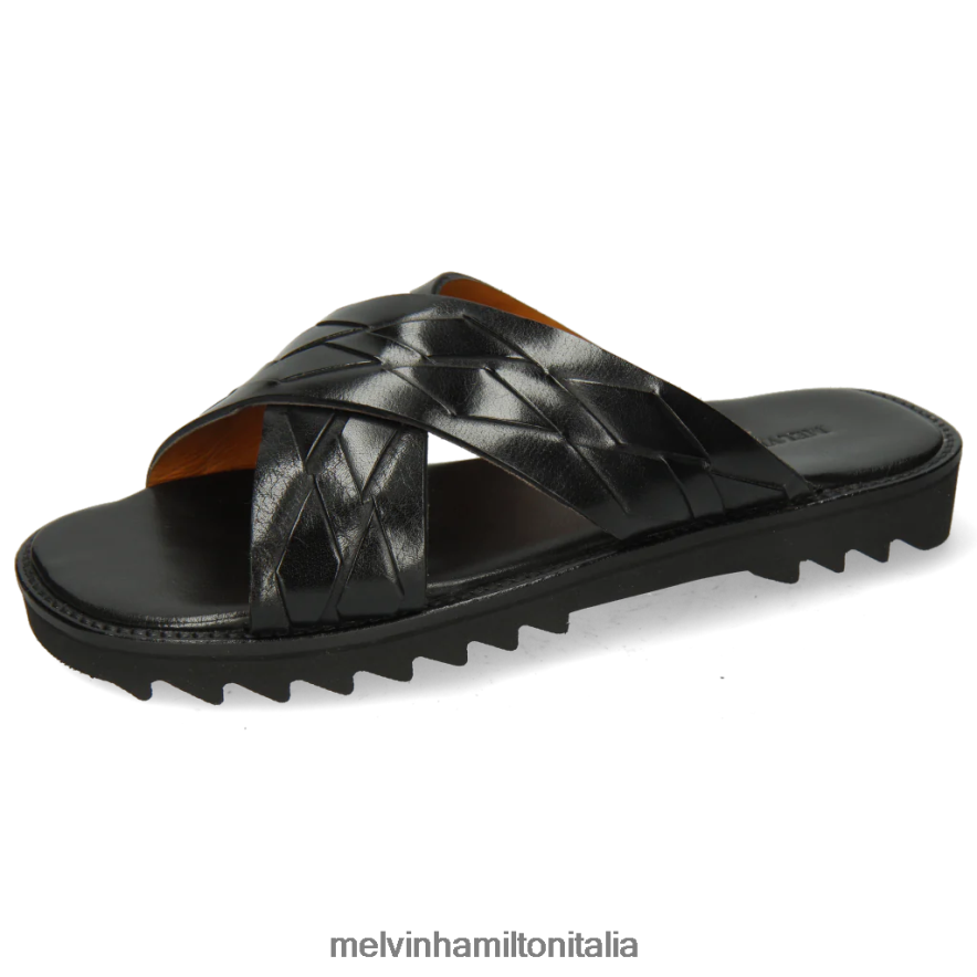 esso Melvin & Hamilton uomini Sam 37 nero muli L80P2P729