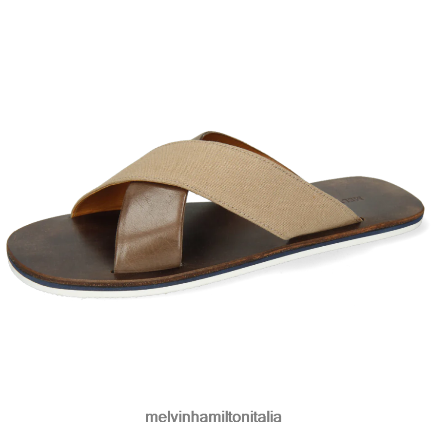 esso Melvin & Hamilton uomini Sam 5 beige muli L80P2P720