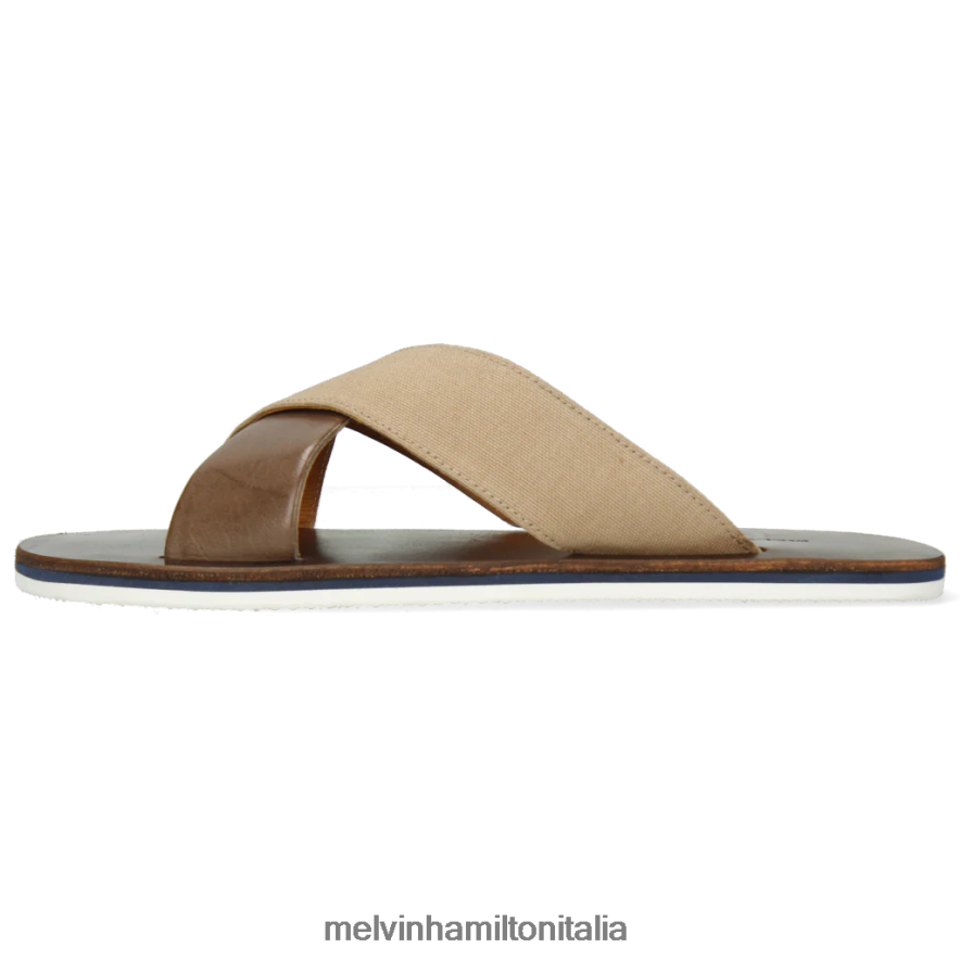 esso Melvin & Hamilton uomini Sam 5 beige muli L80P2P720