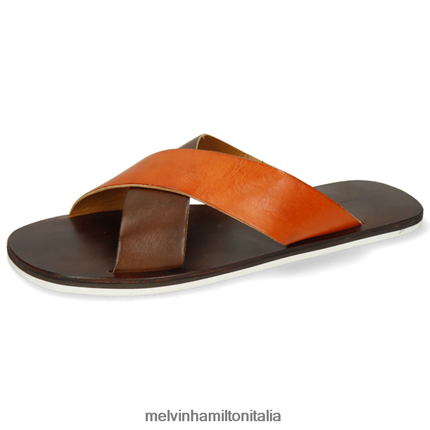 esso Melvin & Hamilton uomini Sam 5 marrone muli L80P2P741