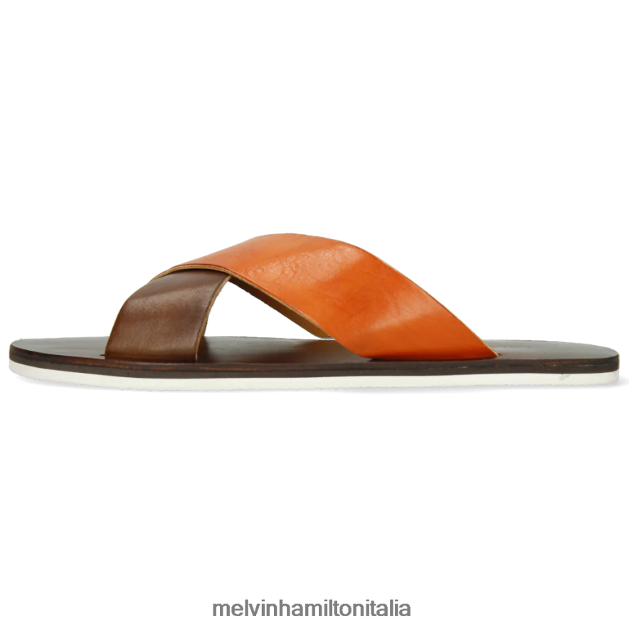 esso Melvin & Hamilton uomini Sam 5 marrone muli L80P2P741