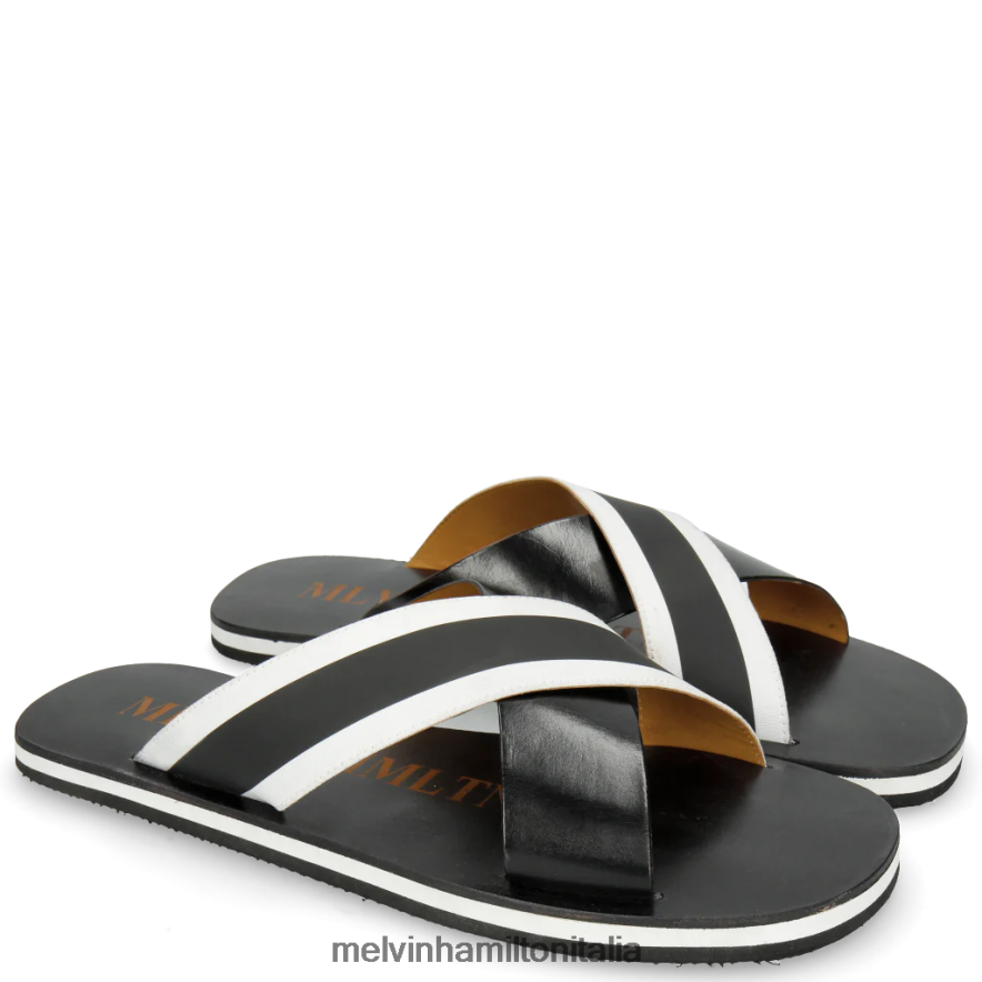 esso Melvin & Hamilton uomini Sam 5 nero muli L80P2P743